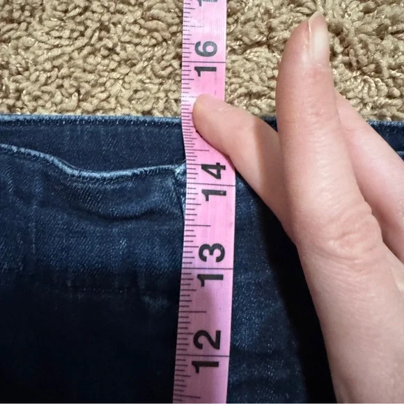 MOTHER The Cinch Roller Sneak French Electro Jeans Anthropologie - Picture 13 of 14